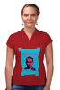 Заказать женскую поло в Москве. Рубашка Поло Depeche Mode от Leichenwagen - готовые дизайны и нанесение принтов.