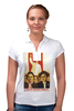 Заказать женскую поло в Москве. Рубашка Поло Советский плакат, 1938 г. от posterman - готовые дизайны и нанесение принтов.