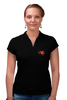 Заказать женскую поло в Москве. Рубашка Поло Humming Bird от Amy Saroyan - готовые дизайны и нанесение принтов.