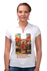 Заказать женскую поло в Москве. Рубашка Поло Советский плакат, 1946 г. от posterman - готовые дизайны и нанесение принтов.