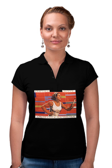 Заказать женскую поло в Москве. Рубашка Поло Советский плакат, 1955 г. от posterman - готовые дизайны и нанесение принтов.