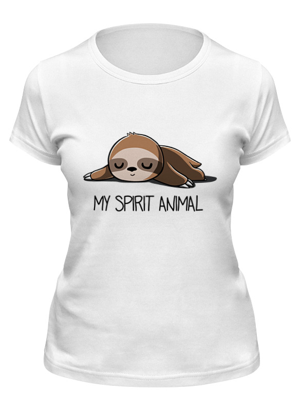 Printio Футболка классическая Мое духовное животное printio футболка с полной запечаткой женская мое духовное животное