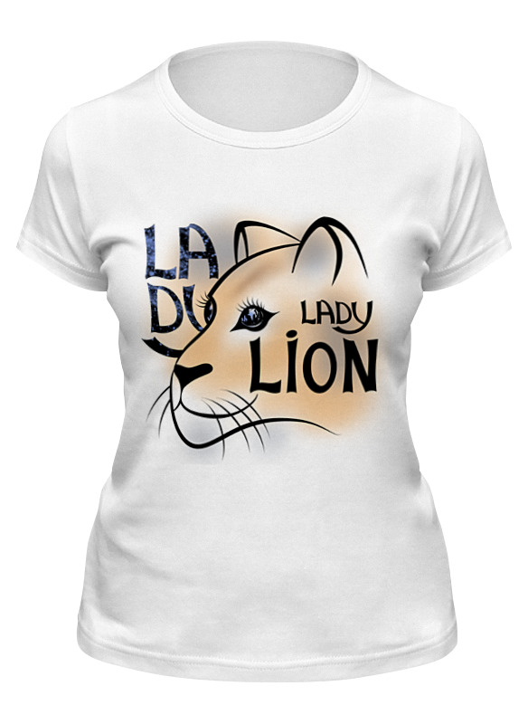 Printio Футболка классическая Lady lion printio футболка классическая lady lion