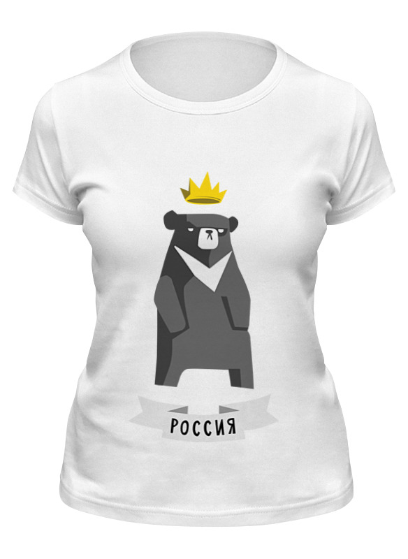 Printio Футболка классическая Мишка россия