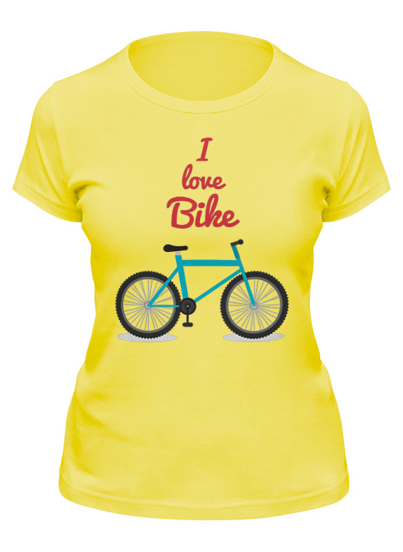 Printio Футболка классическая I love bike printio футболка классическая i love sleep пиксель арт