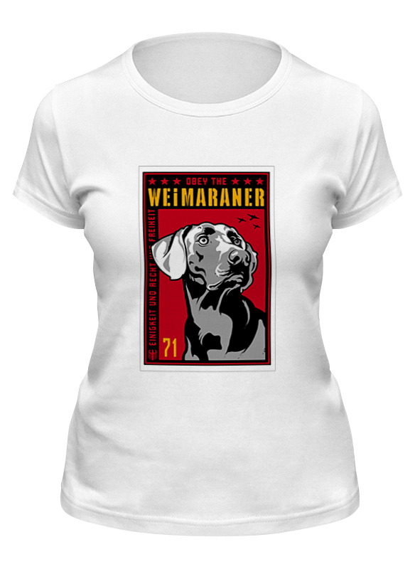Printio Футболка классическая Собака: weimaraner printio детская футболка классическая унисекс собака weimaraner