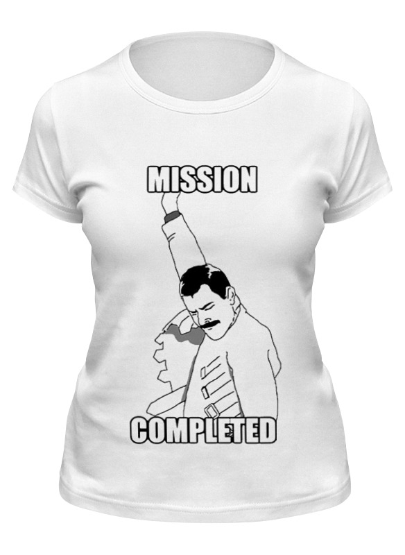 Printio Футболка классическая Миссия выполнена printio детская футболка классическая унисекс миссия выполнена