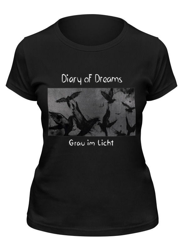 Printio Футболка классическая Diary of dreams / grau im licht printio детская футболка классическая унисекс diary of dreams ego x