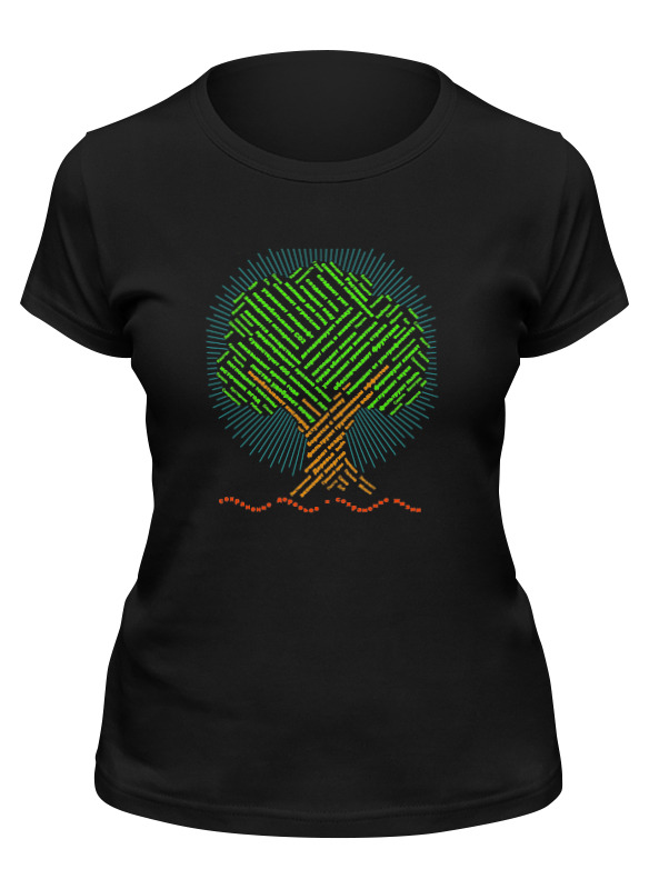 Printio Футболка классическая Экологический лозунг о деревьях 2 сторонний printio детская футболка классическая унисекс экологический лозунг о деревьях 2 сторонний