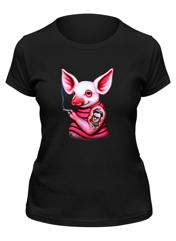printio футболка с полной запечаткой для мальчиков неформальная свинка Printio Футболка классическая Неформальная свинка