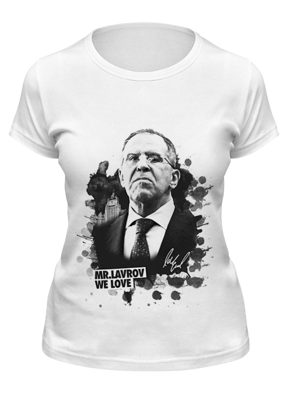 Printio Футболка классическая Mr. lavrov we love printio лонгслив mr lavrov we love