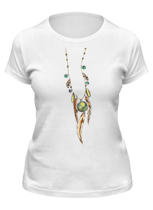 Printio Футболка классическая Ожерелье настоящего индейца printio футболка wearcraft premium ожерелье настоящего индейца