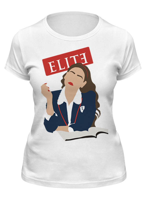Printio Футболка классическая Элита / elite / девушка с книгой printio футболка классическая элита elite