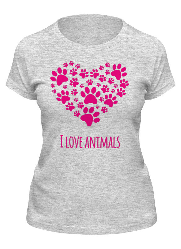 Printio Футболка классическая I love animals