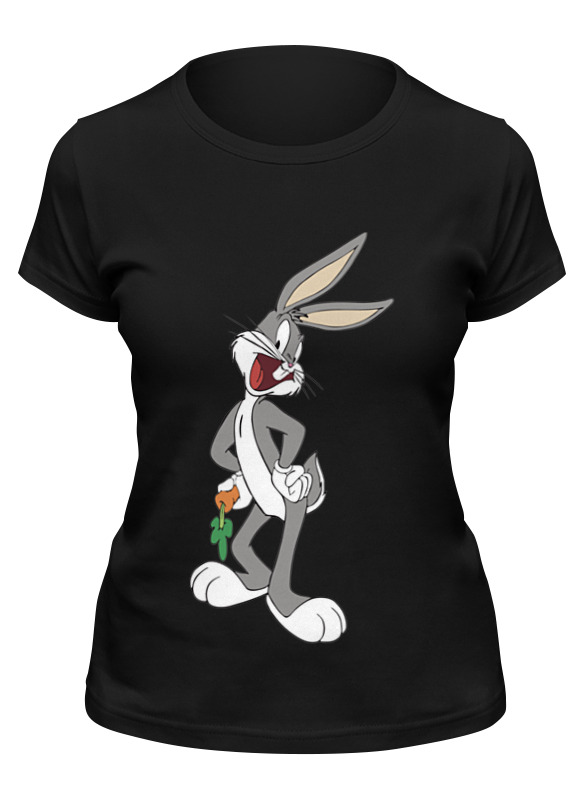 Printio Футболка классическая Багз банни (bugs bunny, кролик багз) printio футболка wearcraft premium slim fit багз банни bugs bunny кролик багз