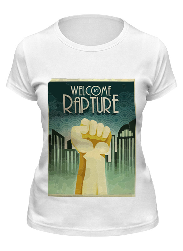 Printio Футболка классическая Welcome to rapture printio коробка для футболок welome to rapture