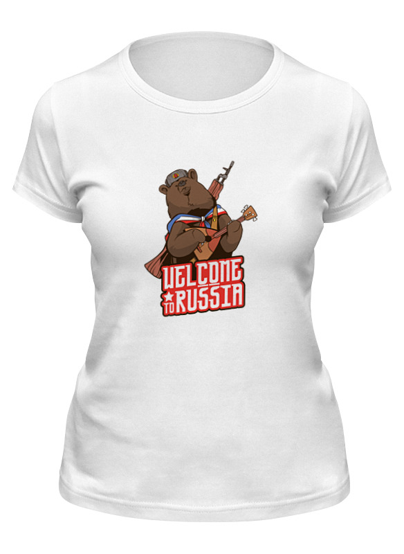 Printio Футболка классическая Welcome to russia printio футболка классическая медведь в шапке