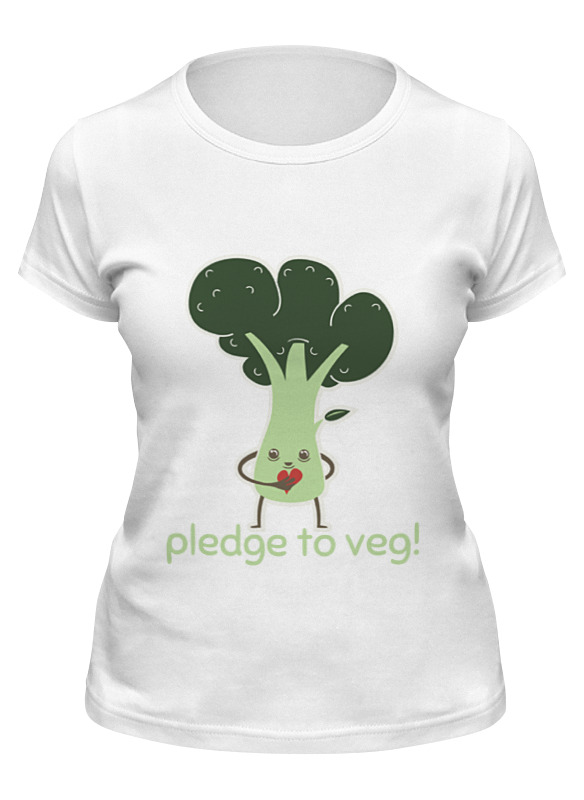 Printio Футболка классическая Pledge to veg printio футболка классическая pledge to veg