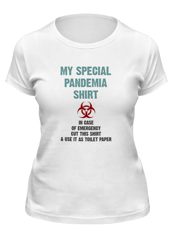 Printio Футболка классическая Pandemia shirt конти пол травма невидимая эпидемия