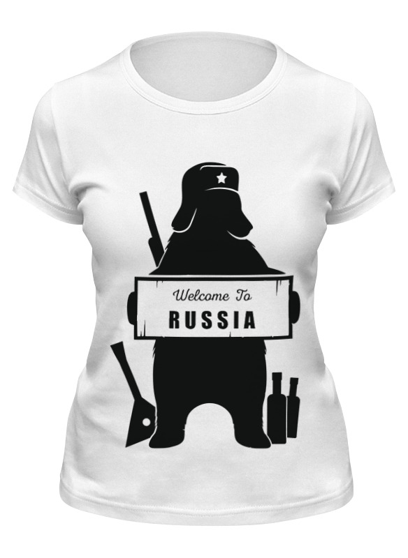 Printio Футболка классическая Welcome to russia printio футболка wearcraft premium welcome to russia