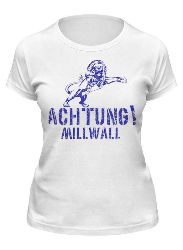 Printio Футболка классическая Achtung millwall fc logo women tee printio футболка классическая millwall fc logo tee
