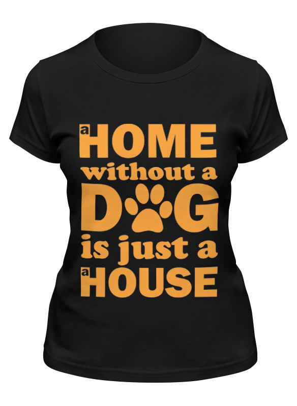 Printio Футболка классическая Дом без собаки, не дом printio футболка классическая дом без собаки не дом