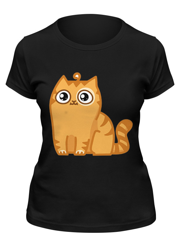 Printio Футболка классическая Кот персик / cat persik printio футболка wearcraft premium кот персик cat persik