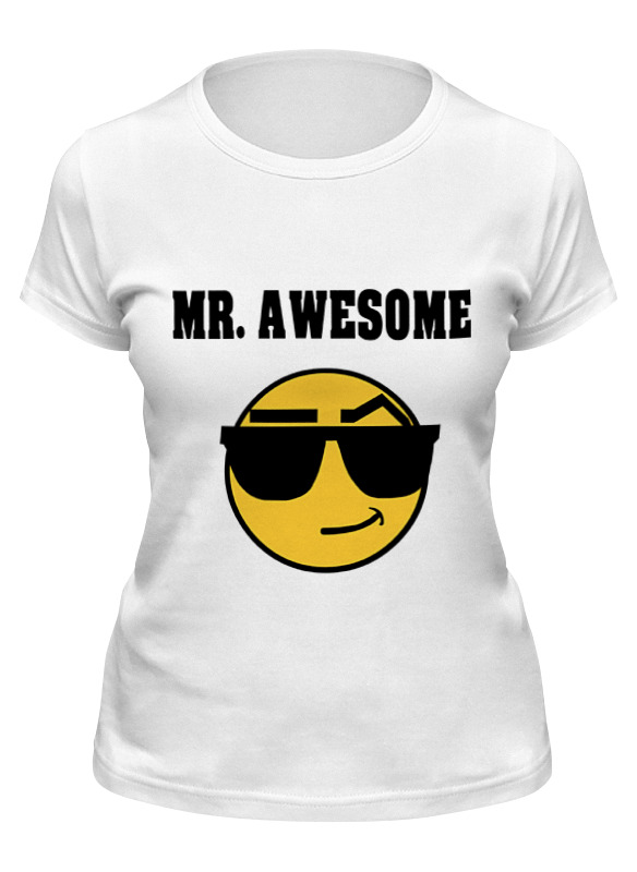 Printio Футболка классическая Mister awesome printio лонгслив mister awesome