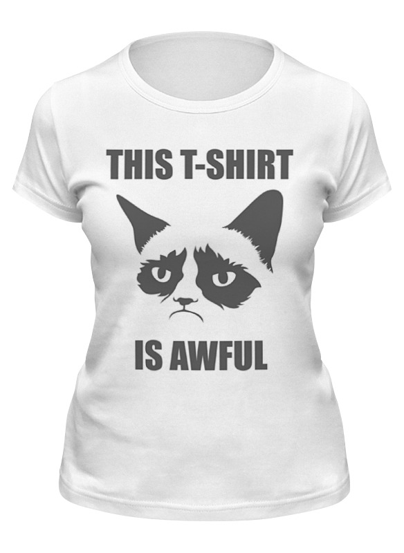 Printio Футболка классическая Grumpy cat printio футболка классическая угрюмый кот grumpy cat