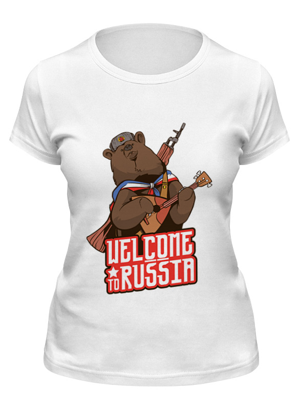Printio Футболка классическая Welcome to russia printio детская футболка классическая унисекс welcome to russia