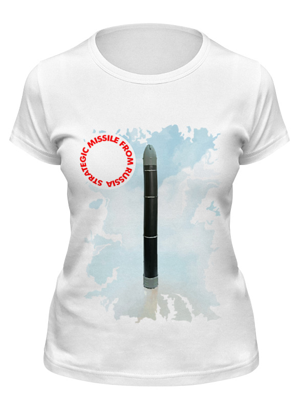 Printio Футболка классическая Стратегические ракеты из россии printio футболка wearcraft premium стратегические ракеты из россии