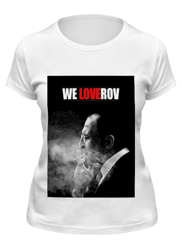 Printio Футболка классическая We loverov printio футболка с полной запечаткой мужская we loverov