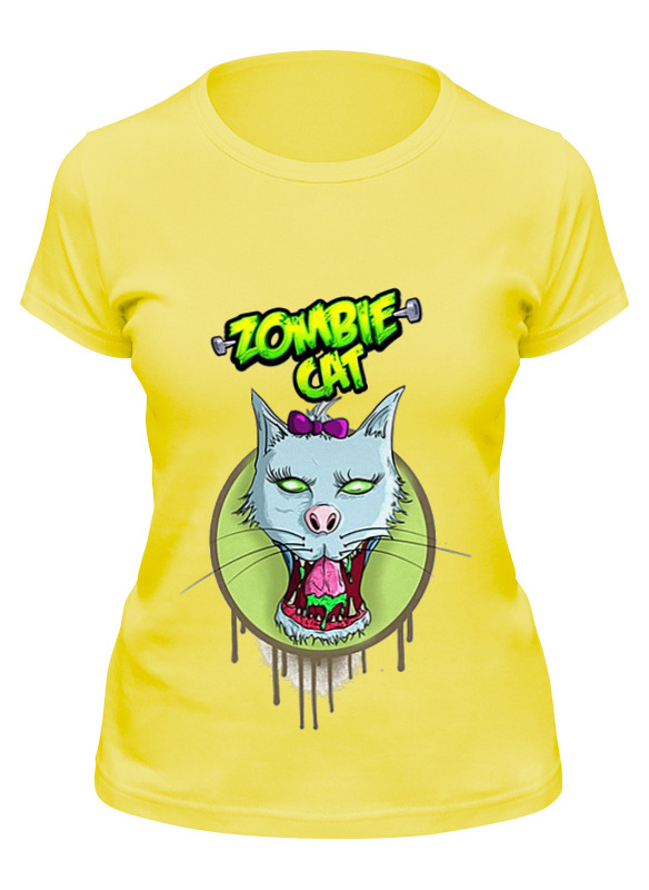 Printio Футболка классическая Zombie cat