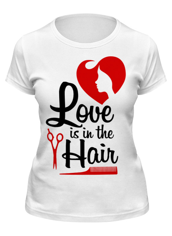 Printio Футболка классическая Любовь. прически.