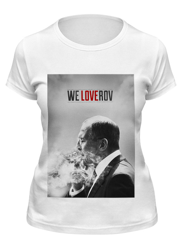 цена Printio Футболка классическая We loverov by design ministry