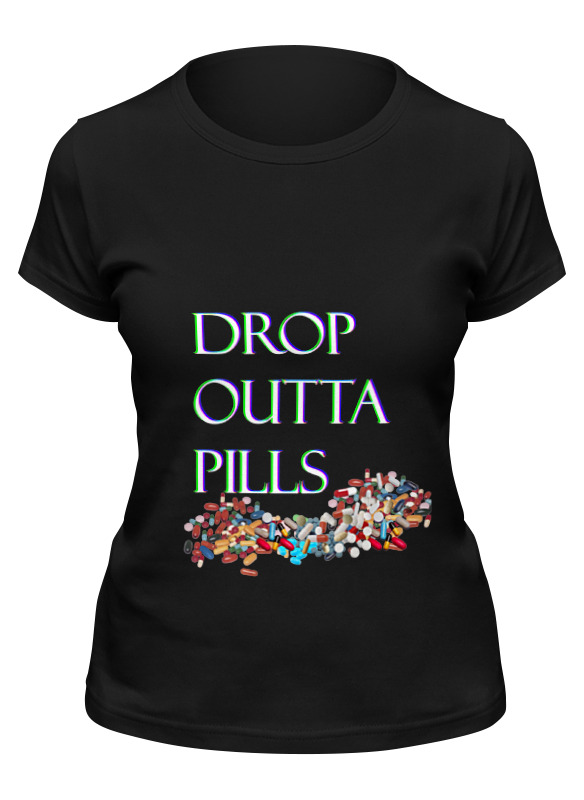 Printio Футболка классическая Dropouttapills poison drop pills подвеска pill черная