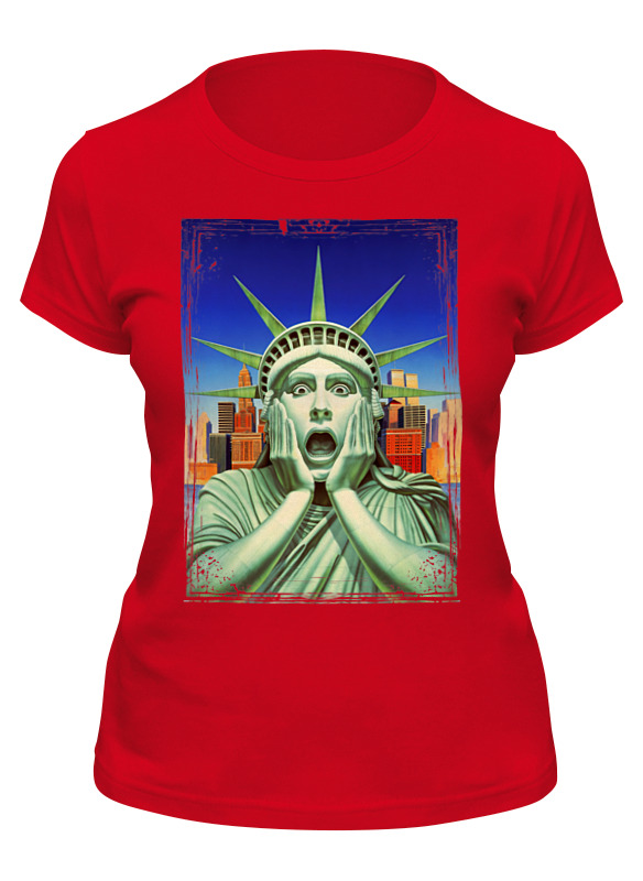 Printio Футболка классическая ❖statue of liberty❖ printio футболка wearcraft premium statue of liberty
