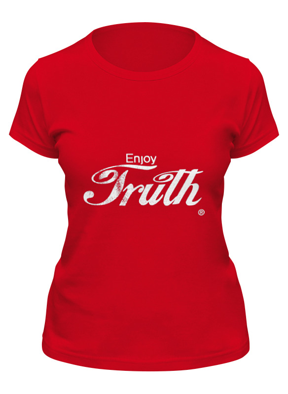 Printio Футболка классическая Coca cola enjoy truth! printio детская футболка классическая унисекс coca cola enjoy truth