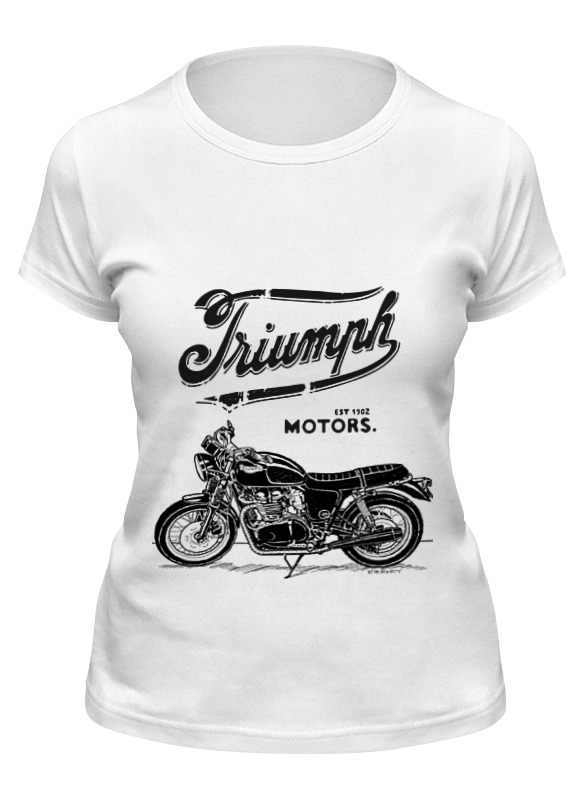 Printio Футболка классическая Triumph motorcycles printio сумка triumph motorcycles