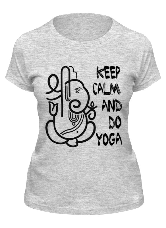 Printio Футболка классическая Keep calm & do yoga printio лонгслив keep calm and do yoga