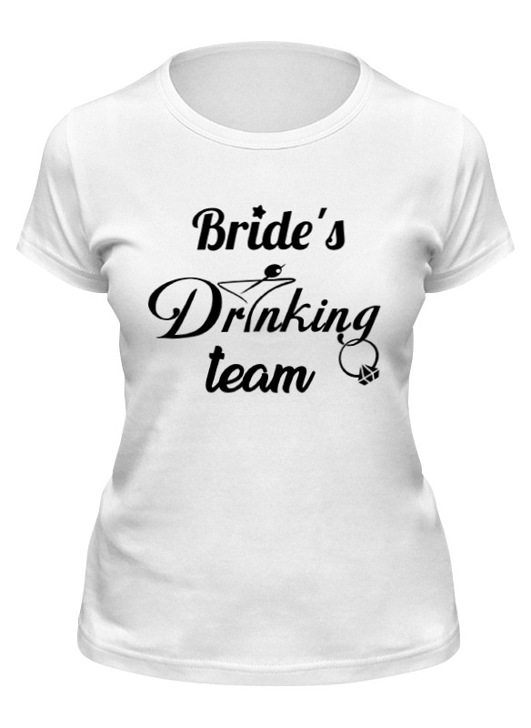 Printio Футболка классическая Bride’s drinking team printio лонгслив bride’s drinking team