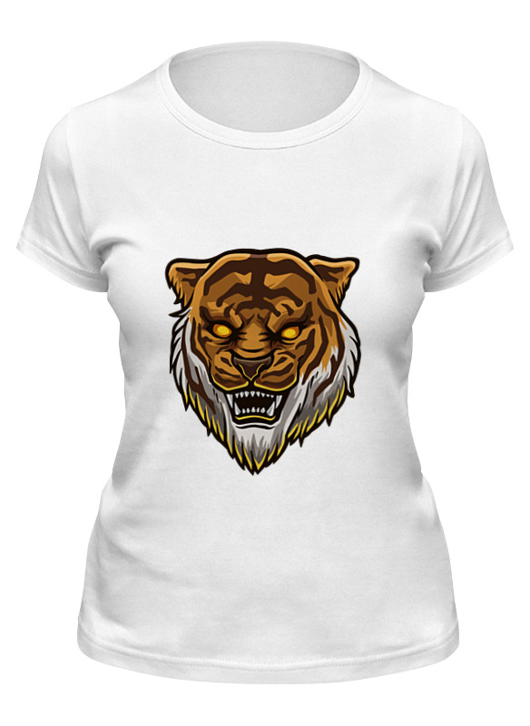 Printio Футболка классическая Тигр зомби.