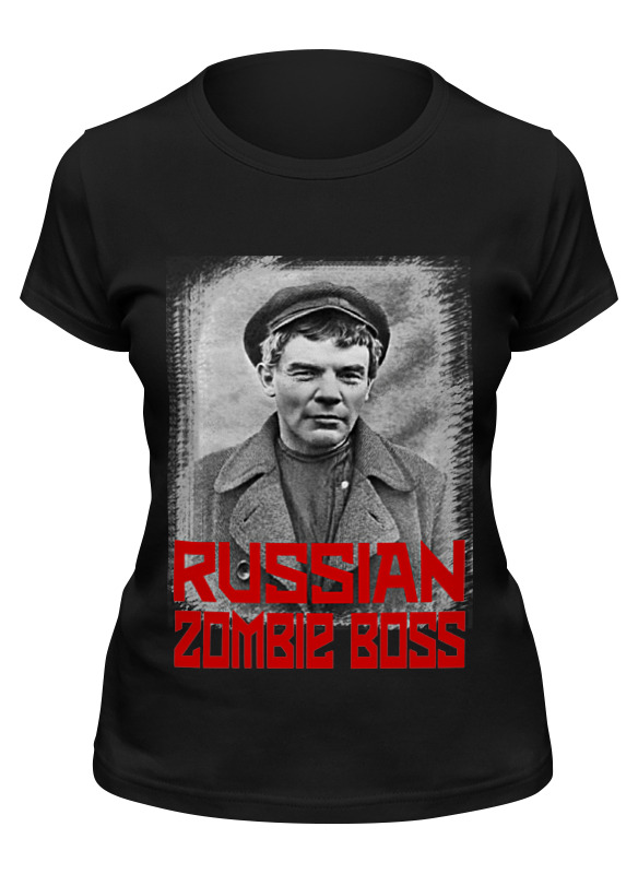Printio Футболка классическая Lenin russian zombie boss printio лонгслив lenin russian zombie boss