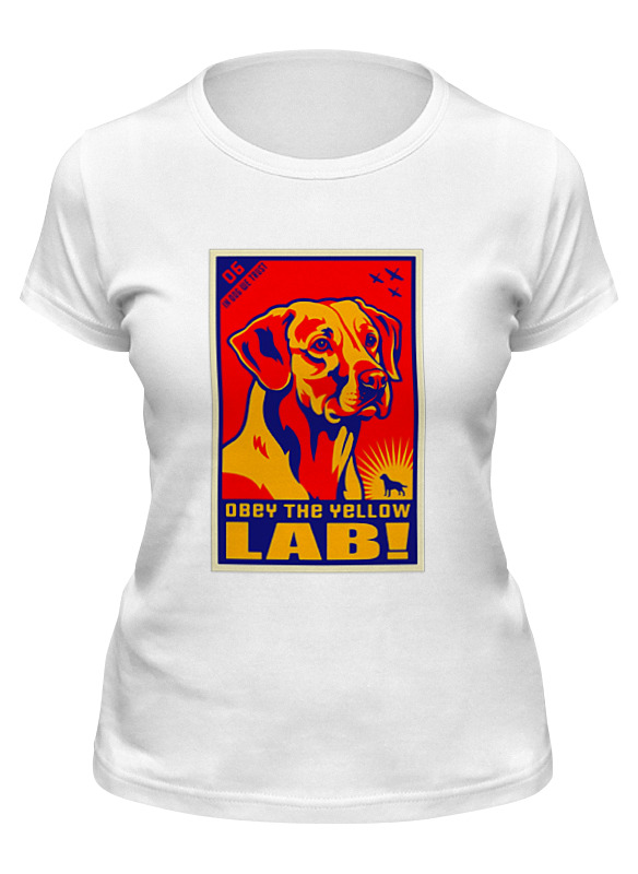 Printio Футболка классическая Собака: yellow lab