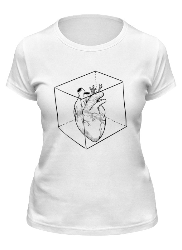 Printio Футболка классическая Сердце в кубе printio детская футболка классическая унисекс сердце в кубе