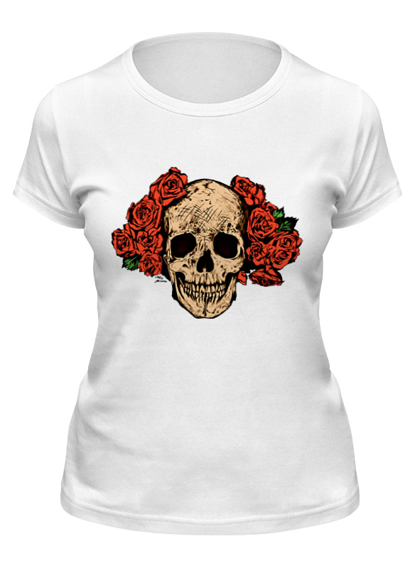 Printio Футболка классическая Mrs. skull printio сумка mrs skull