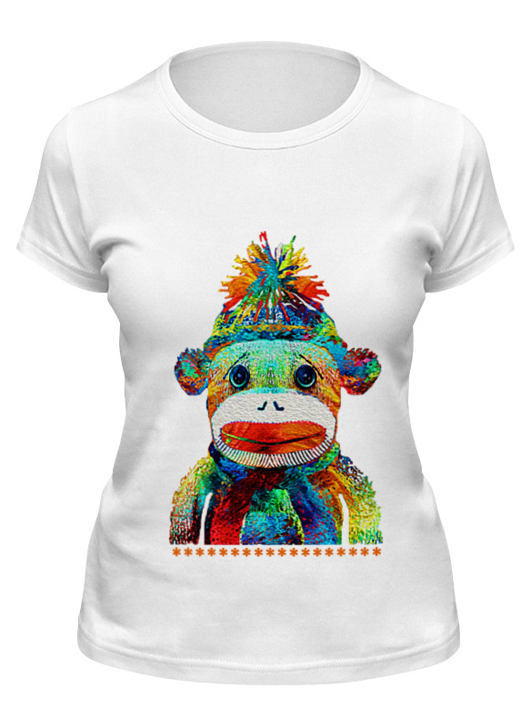Printio Футболка классическая Обезьяна. символ 2016 года printio футболка wearcraft premium обезьяна символ 2016 года