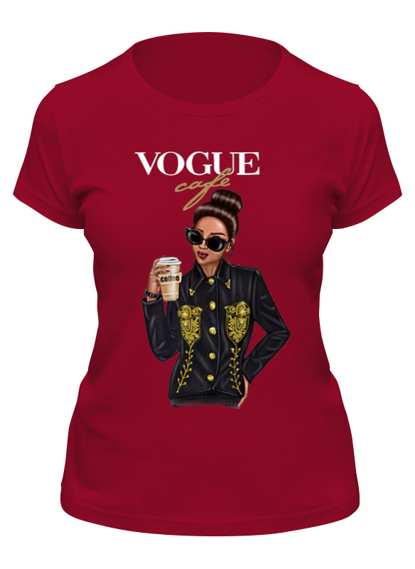 Printio Футболка классическая Vogue cafe☕️ printio футболка классическая coffee lover ☕️