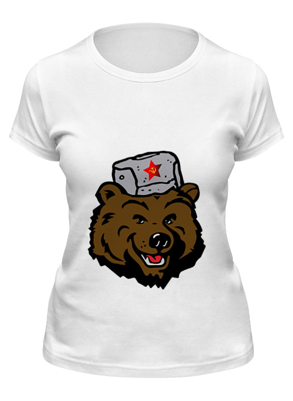 Printio Футболка классическая Russian bear (русский медведь)