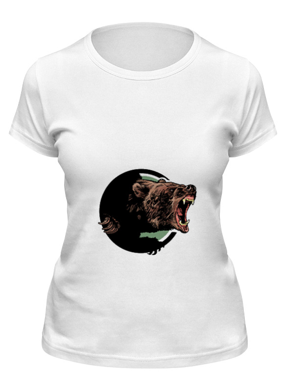 Printio Футболка классическая Медведь мужская футболка спящие влюбленные медведи 2xl белый